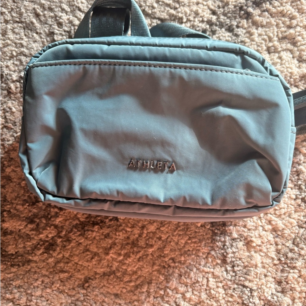 Athleta Powder Blue Crossbody Sling Bag
